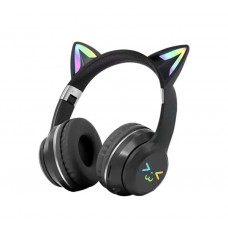 Audífonos Inalámbricos Bluetooth Sd Led Gamer Niñas Gatos